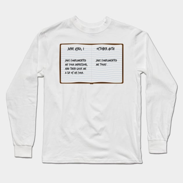 Journal Long Sleeve T-Shirt by Ivelisse